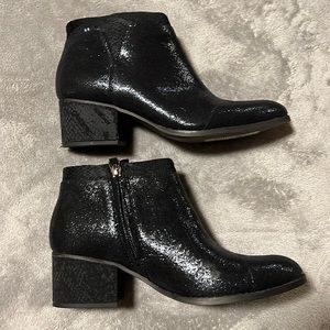 Black toms booties